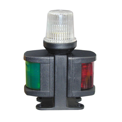 CLASSIC 12 All-Round & Port & Starboard Light with black housing