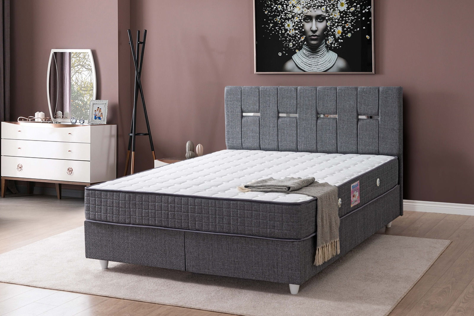 Prestij Yatak Baza Başlık