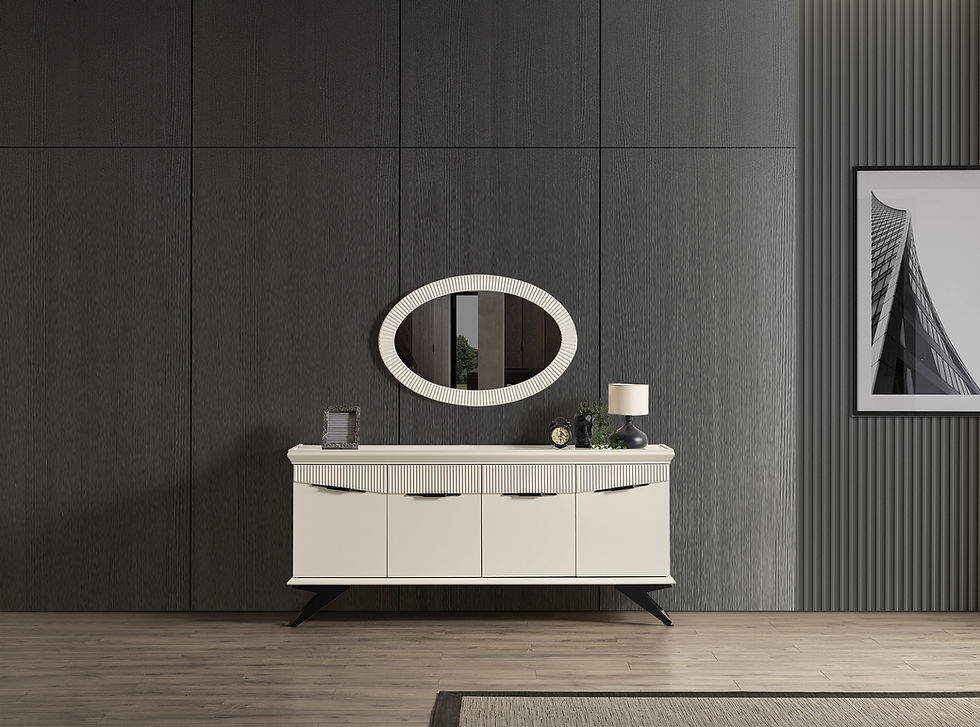 Küçük resim: Olivia (Aytaşı - Siyah) Yaşam Odası