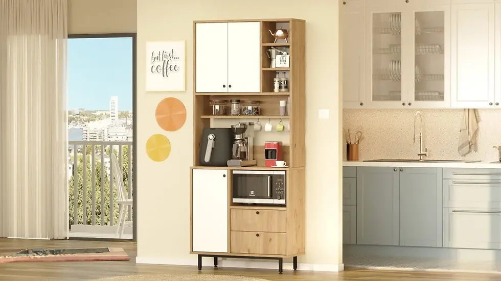 Küçük resim: Royce Kahve Köşesi Dolabı RE6-SW