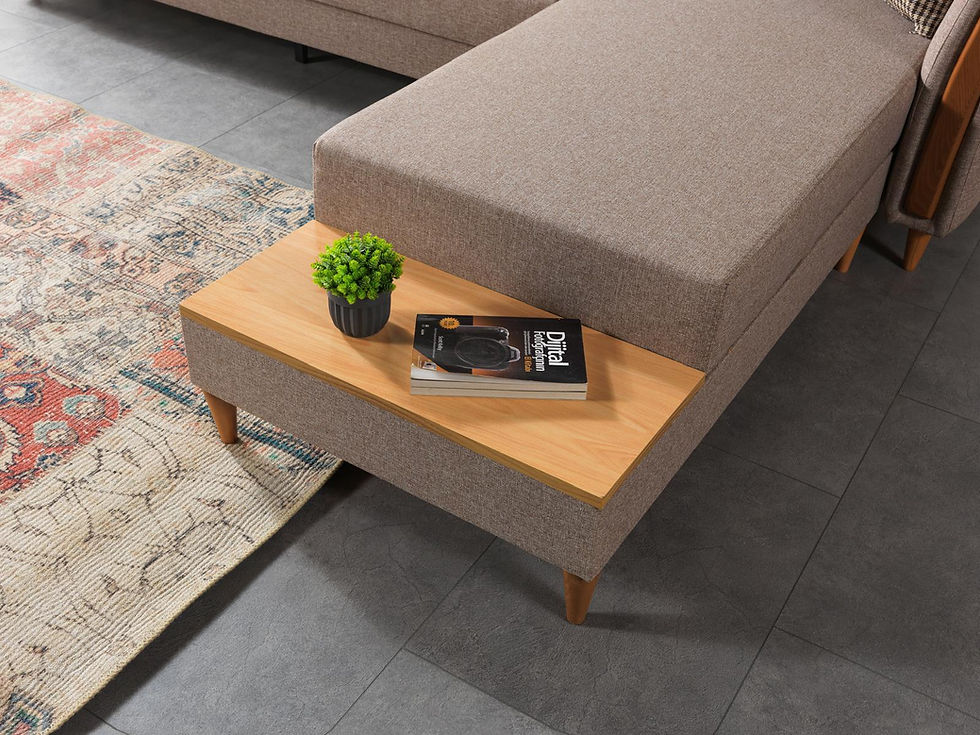 Küçük resim: Liva Fonksiyonel Köşe Koltuk Takımı