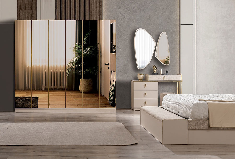 Küçük resim: Endam Vizon Senkron Yatak Odası Takımı