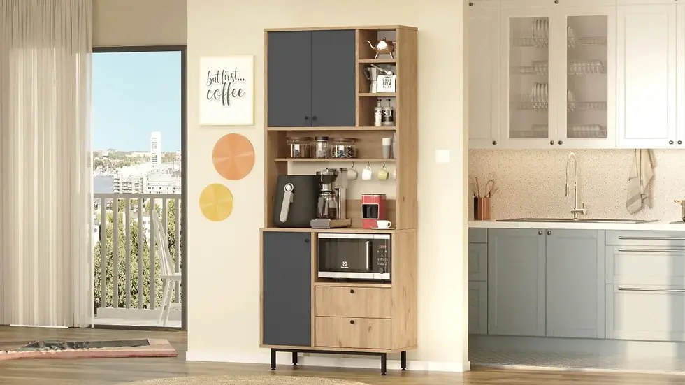 Küçük resim: Royce Kahve Köşesi Dolabı RE6-SA