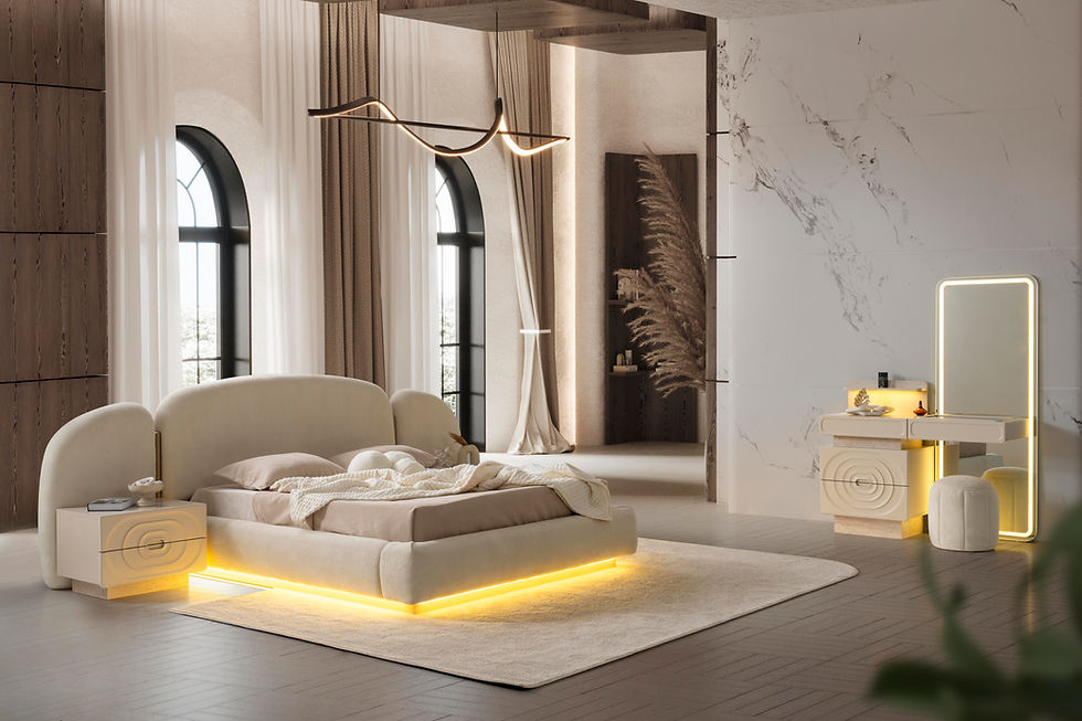 Küçük resim: Dubai Lüx Yatak Odası Takımı