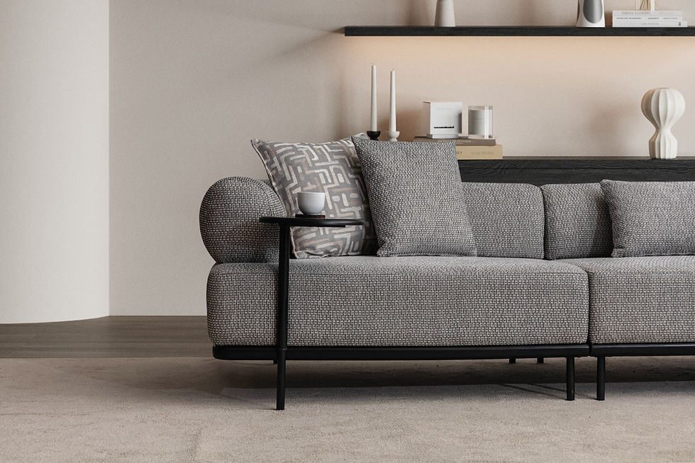 Küçük resim: Loren (Siyah) Köşe Koltuk Takımı Kopyası