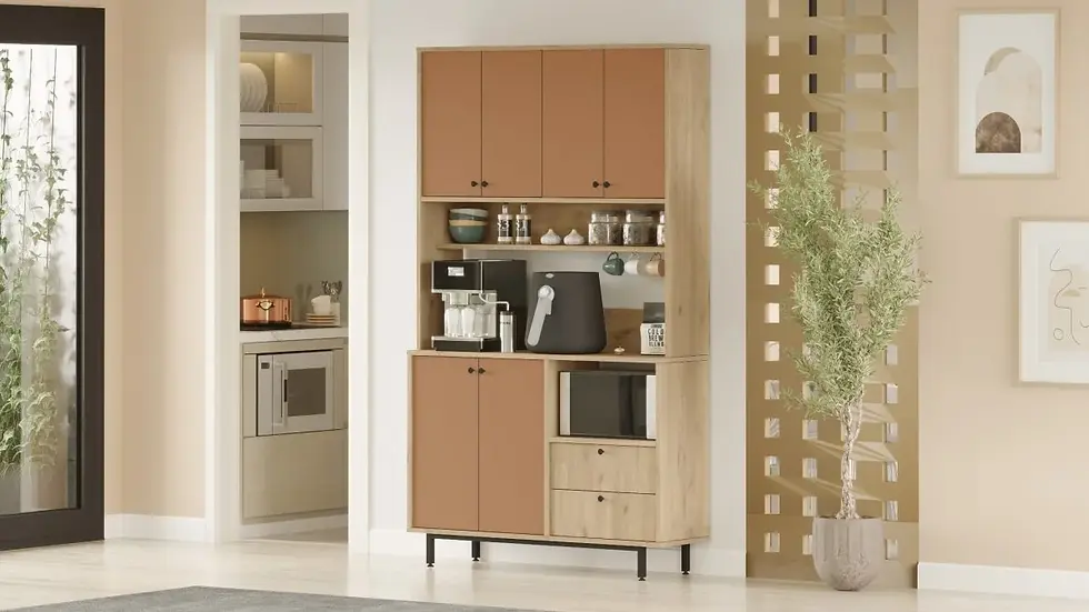 Küçük resim: Royce Kahve Köşesi Dolabı RE7-SK