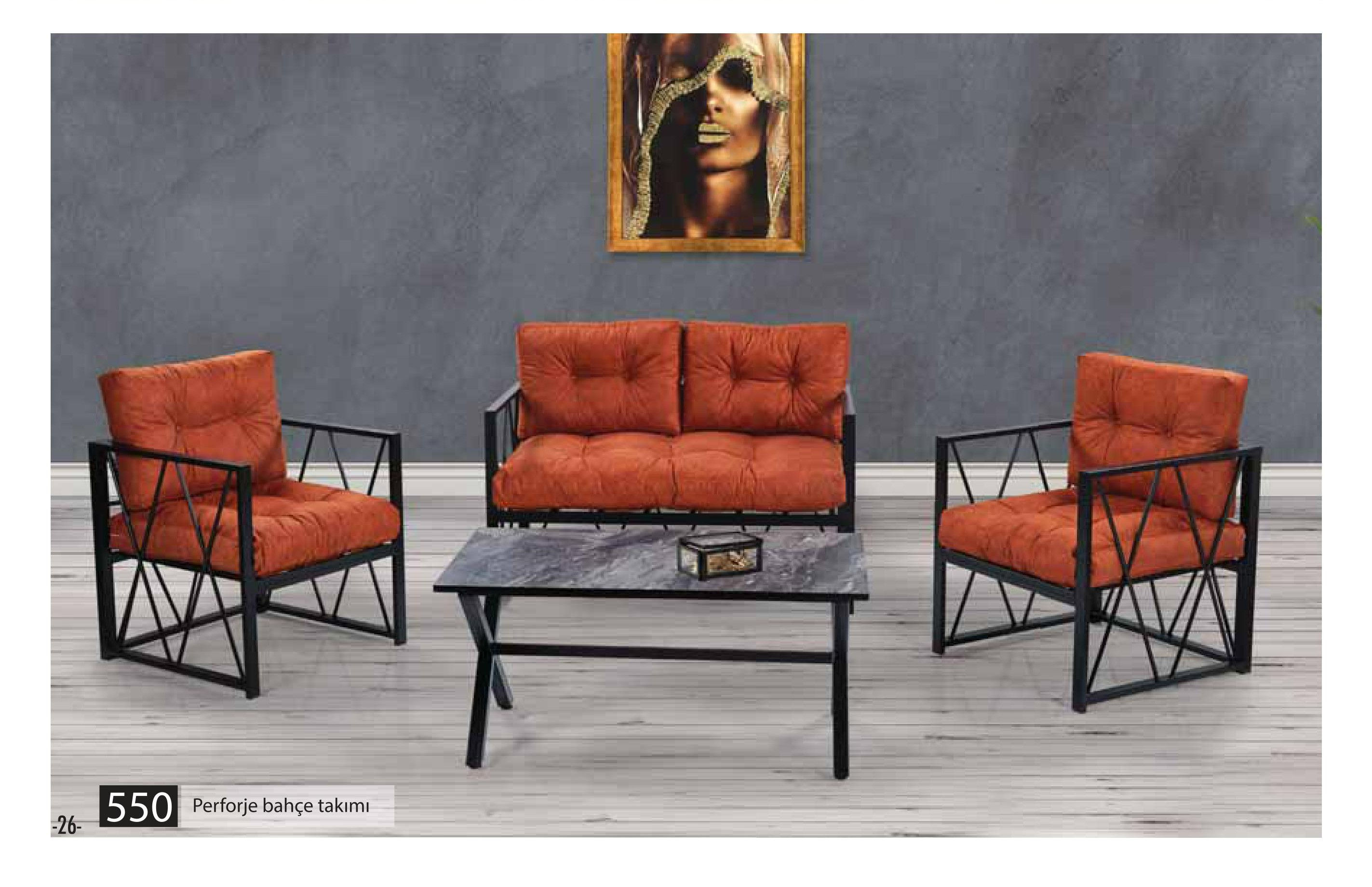 Perforje Bahçe Takımı