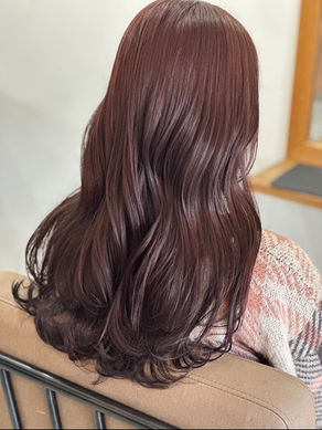 ブリーチなし春カラー♪