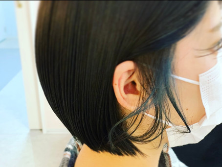 Tiny inner colour × Blue !