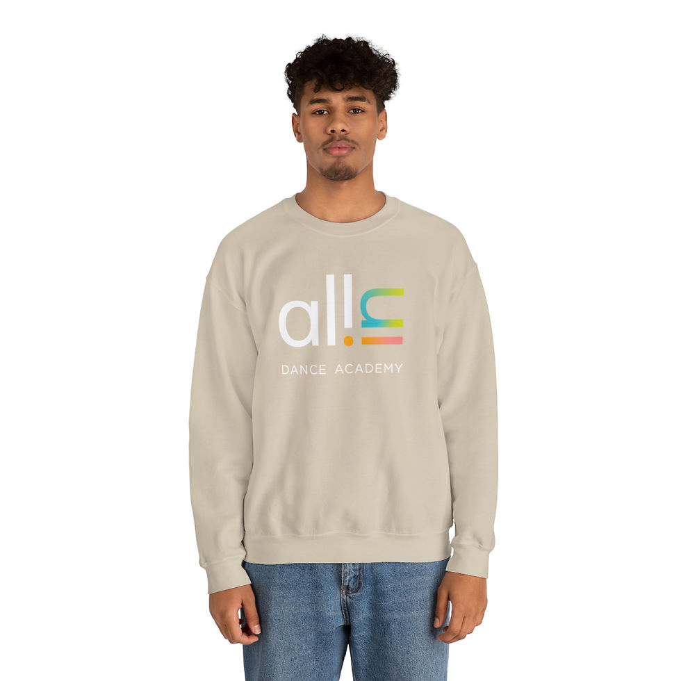Thumbnail: Unisex Heavy Blend™ Crewneck Sweatshirt with Colorful Logo