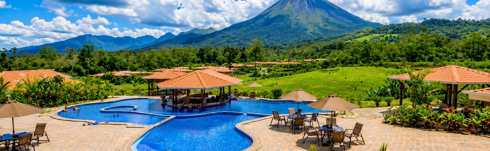 Private transportation to Arenal Manoa Hot Springs Resort from Liberia International Airport (LIR), Juan Santamaría International Airport (SJO), hotels, resorts, vacation rentals, and destinations throughout Costa Rica. Safe, comfortable, and reliable private transfers with professional bilingual drivers and modern vehicles.