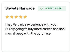 Happy Customer Feedback for Sarees
