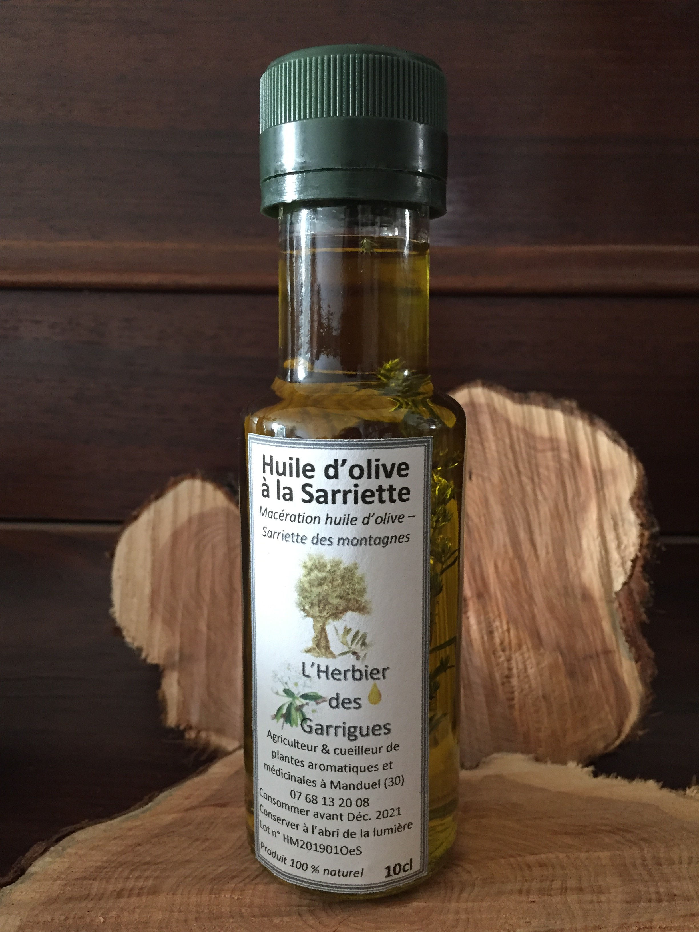 Huile d'olive à la Sarriette