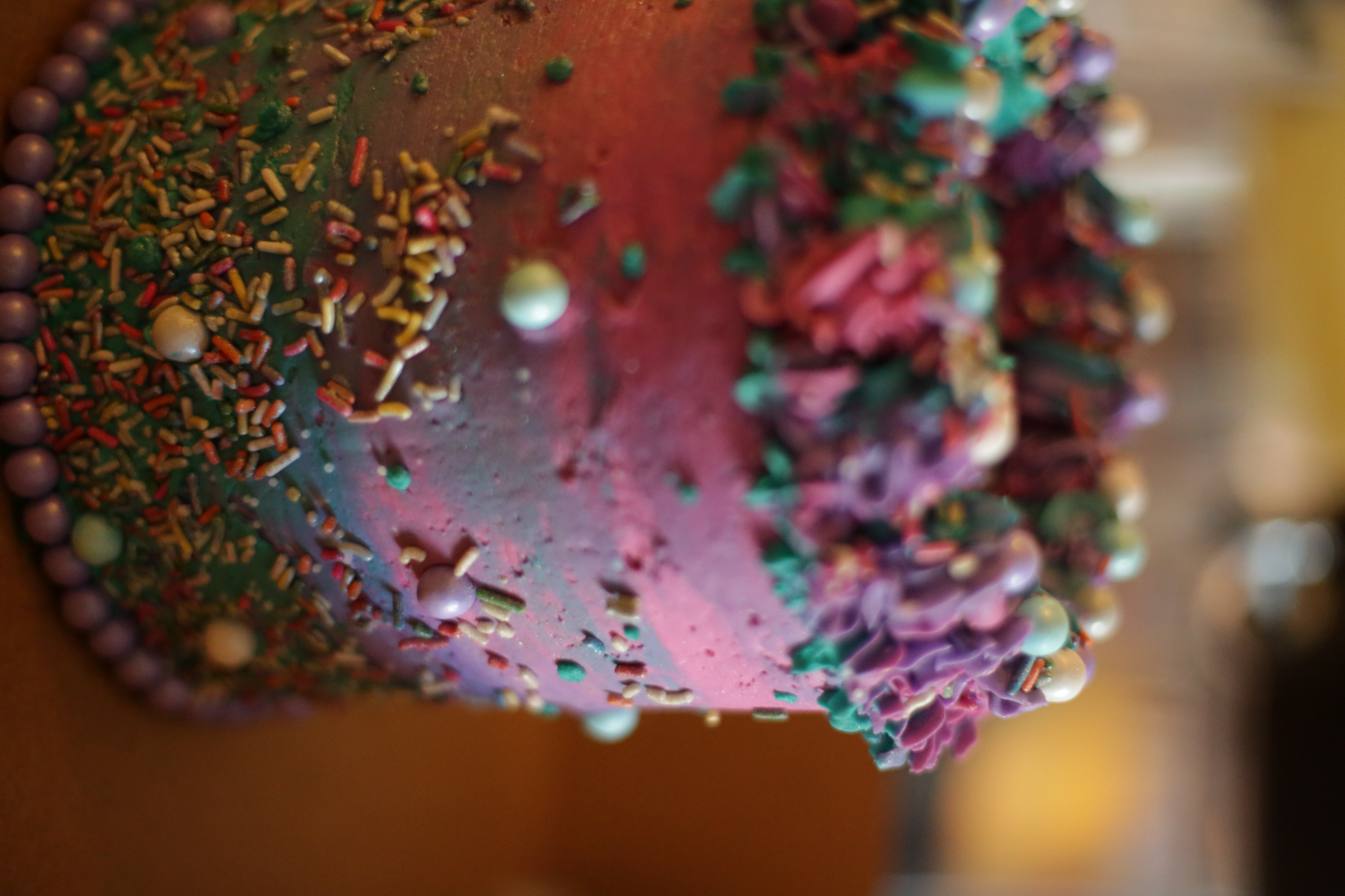 Spring and sparkle cake