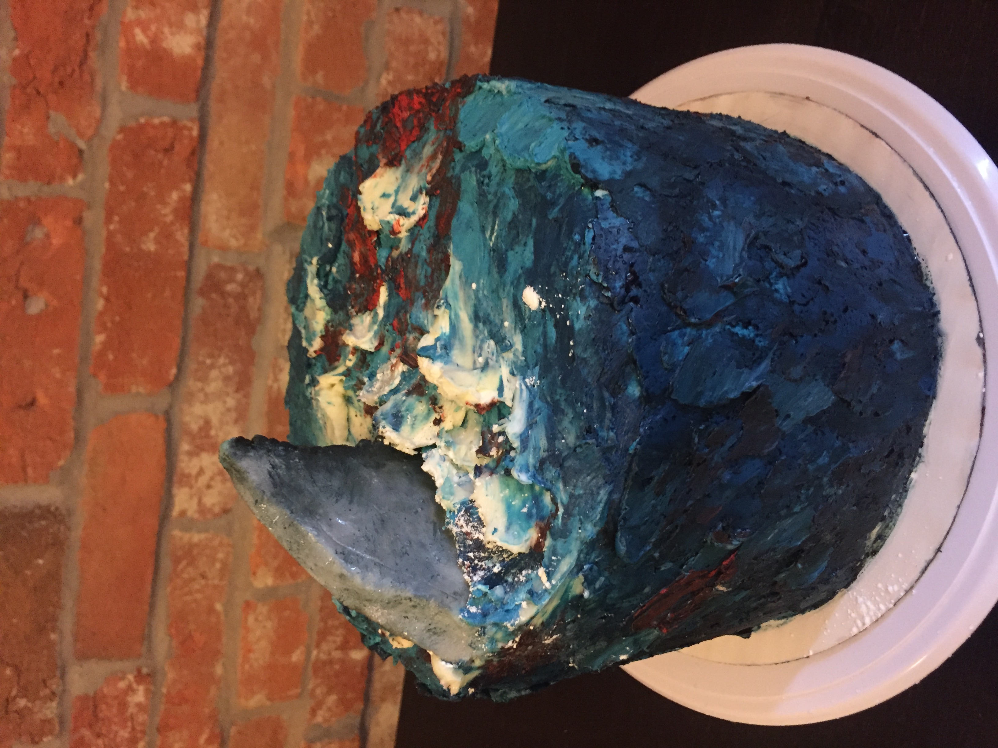 Shark Attack Cake by Stone Werks