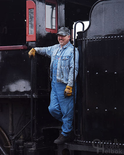 Dan Potts, Strasburg Rail Road engineer