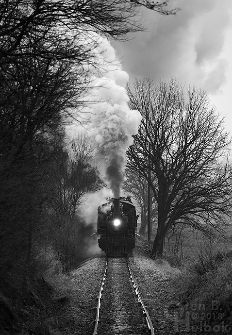 Strasburg Rail Road #89 approaching Carpenters