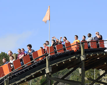 Knoebels Phoenix roller coaster