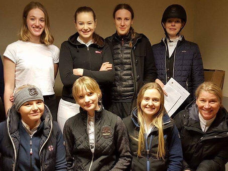Klubbtävling i dressyr 5 mars