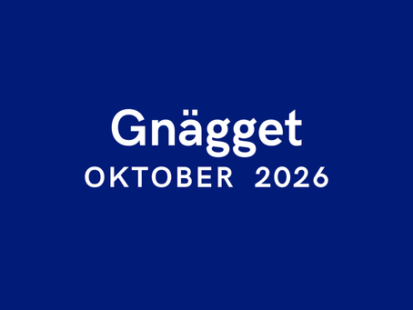 Nyhetsbrev oktober 2026