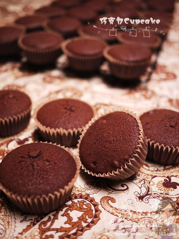 巧克力cupcake20120209