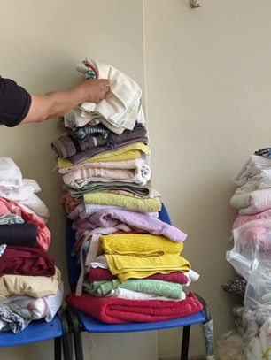 Nossas doações chegaram a Petrópolis!