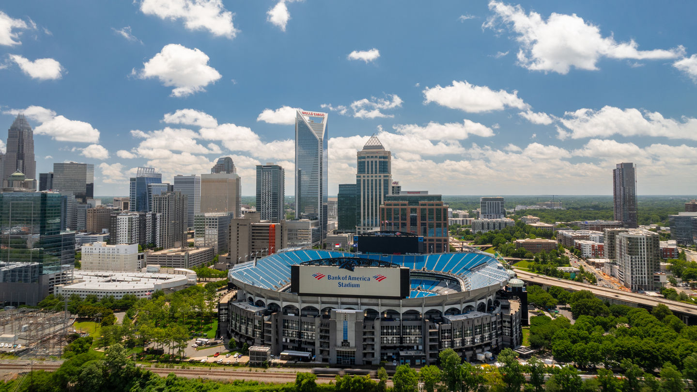 Uptown Charlotte Drone