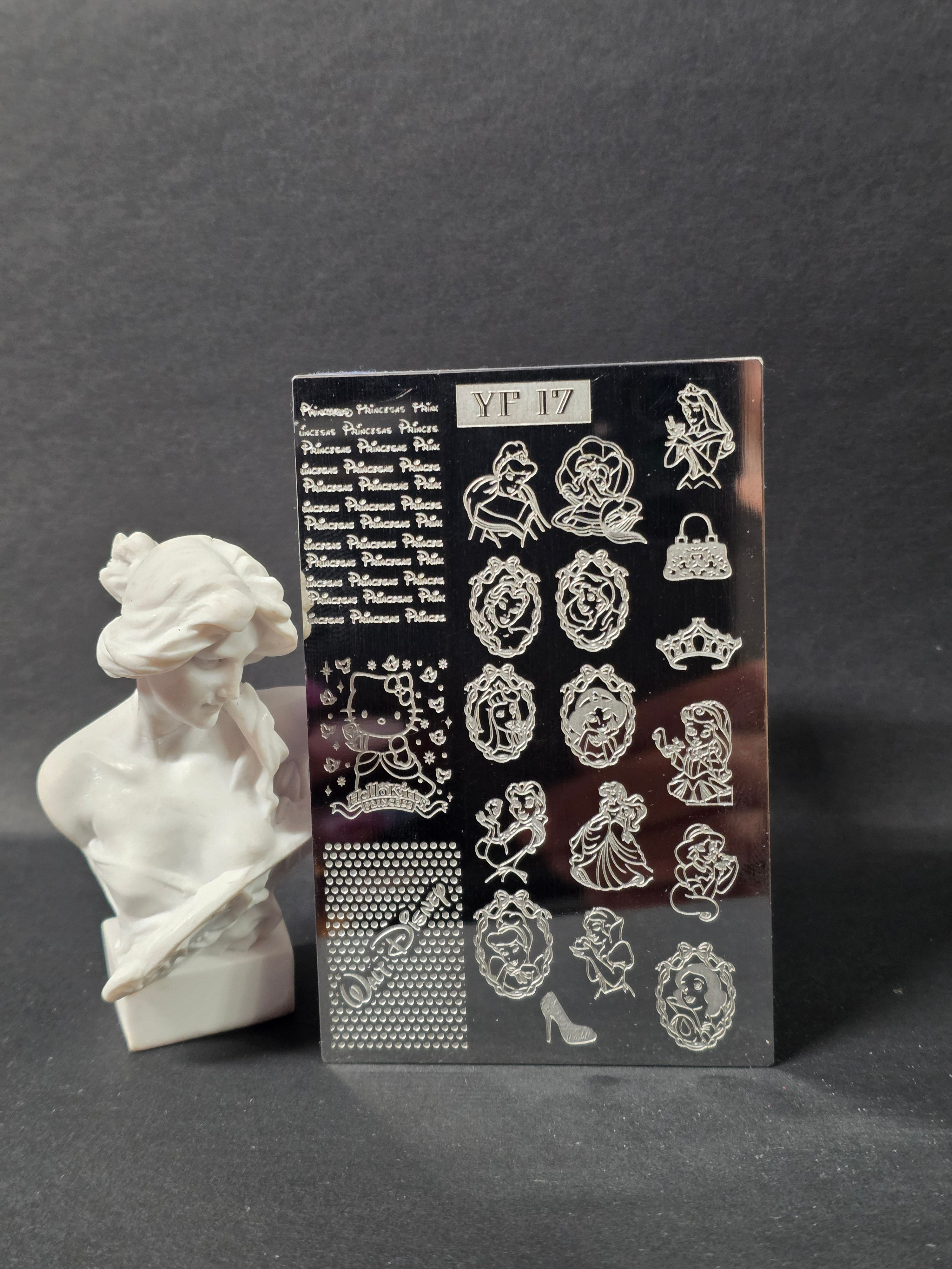 STAMPING PLATE PRINCESSYF 17