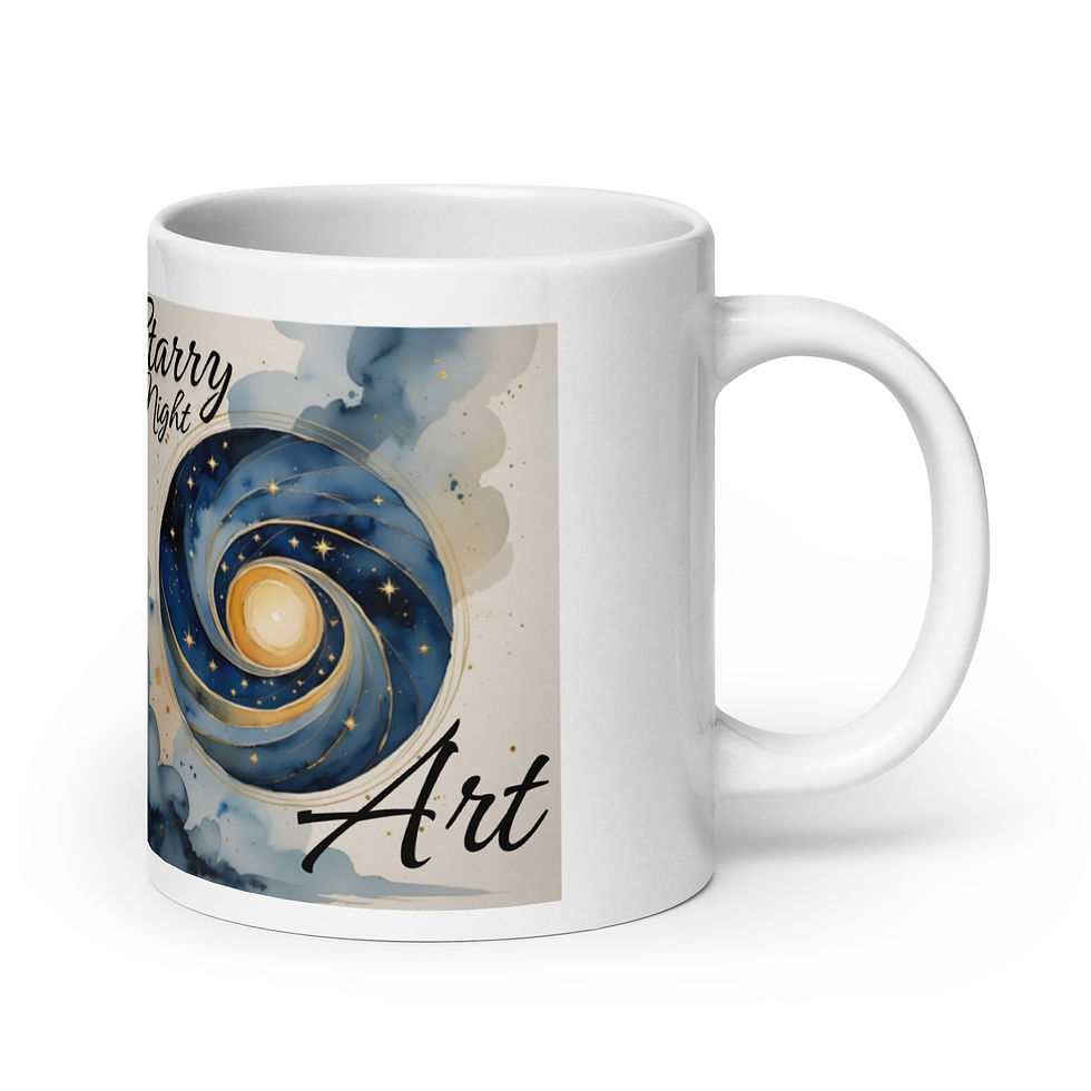 Thumbnail: Starry Night Art Mug
