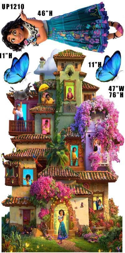 UP1210FS Encanto set Custom Order Coroplast stand not in