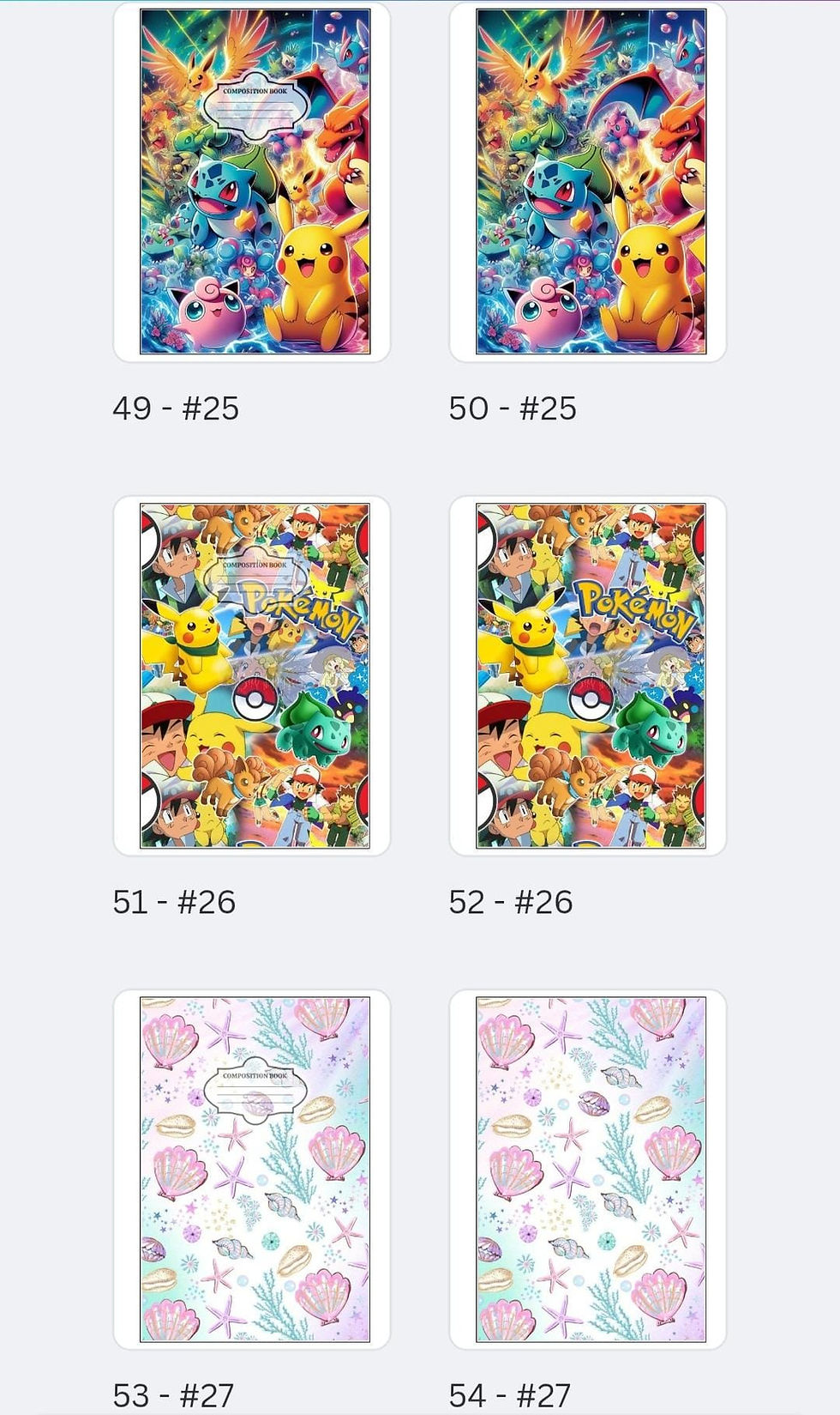 Thumbnail: Vinil Impreso Personalizado para Cuadernos | Decoración Escolar | Sticker Grande