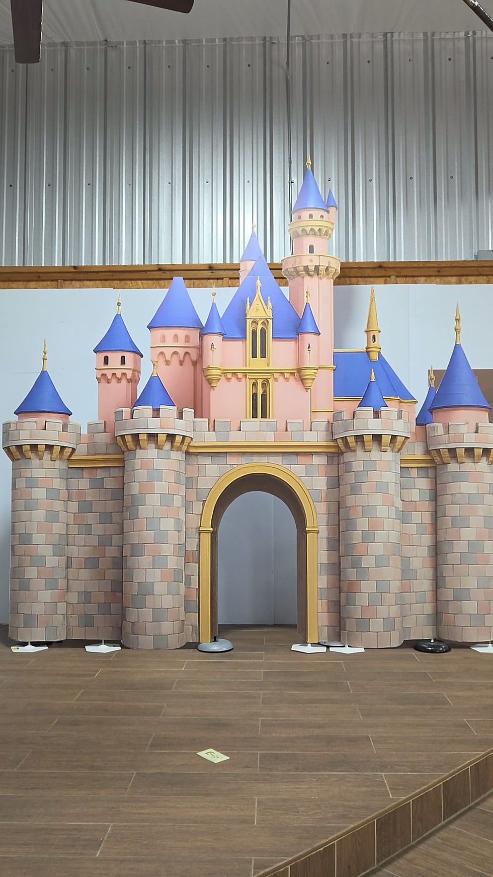 Thumbnail: Castle Blue Disney inspiration 10.5ft h  X 10.5ft ES5801FS- ES5802FS - ES5803FS