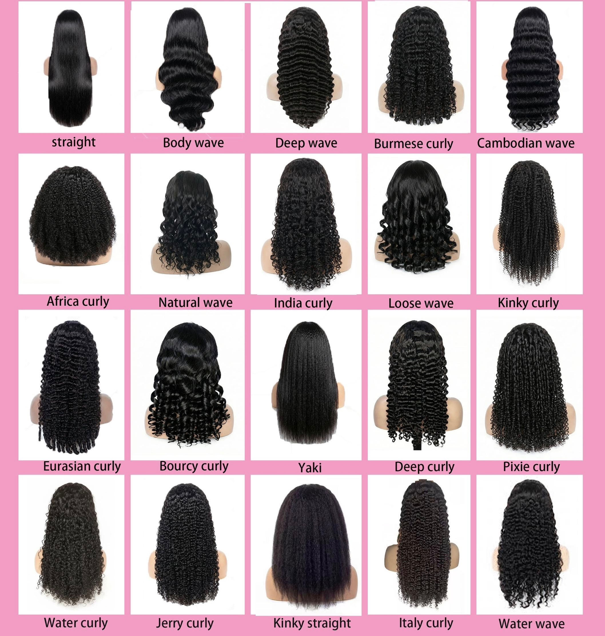 250% Density 13x4 Frontal Transparent Virgin Hair Wigs