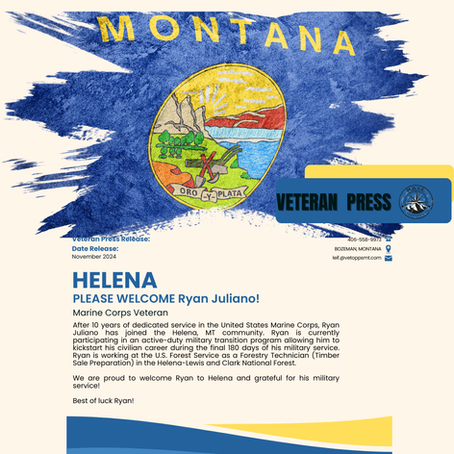 Welcome Ryan Juliano | Missoula, Mt