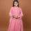 Thumbnail: D.No-3071 - Organza Kurti with Shantoon Silk Pant And Organza Dupatta