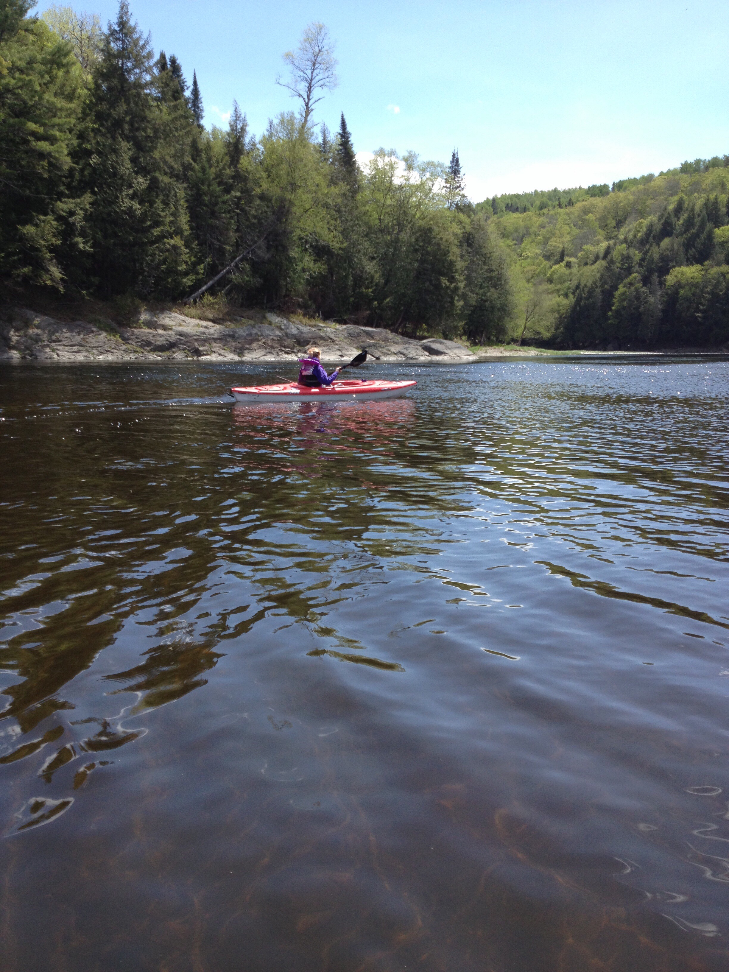 Kayaking on the Meduxnekeag