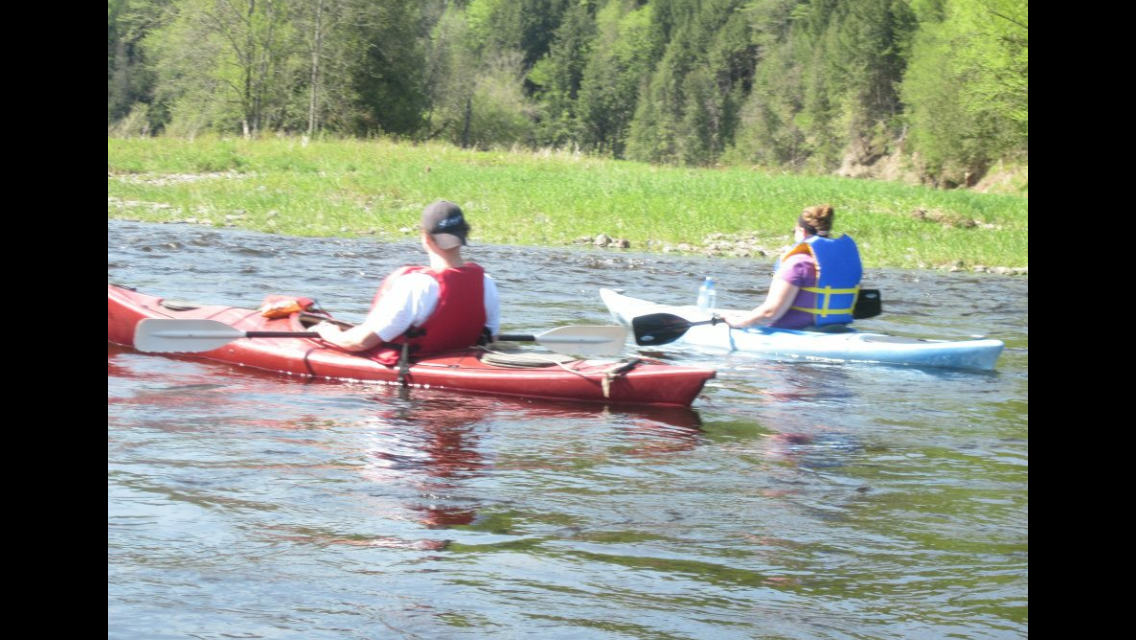 Family time on the Meduxnekeag