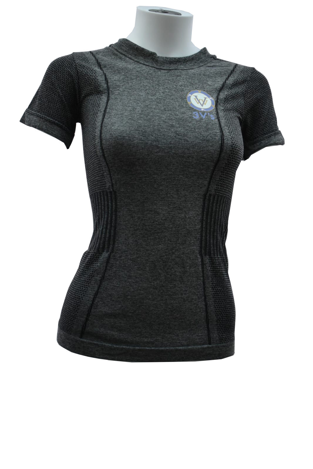 3v's women shirt - Grey