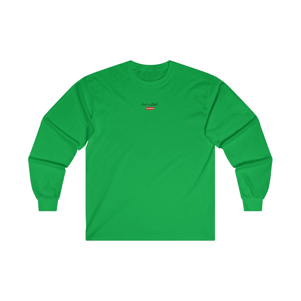 Thumbnail: First in Flight Ultra Cotton Long Sleeve Tee
