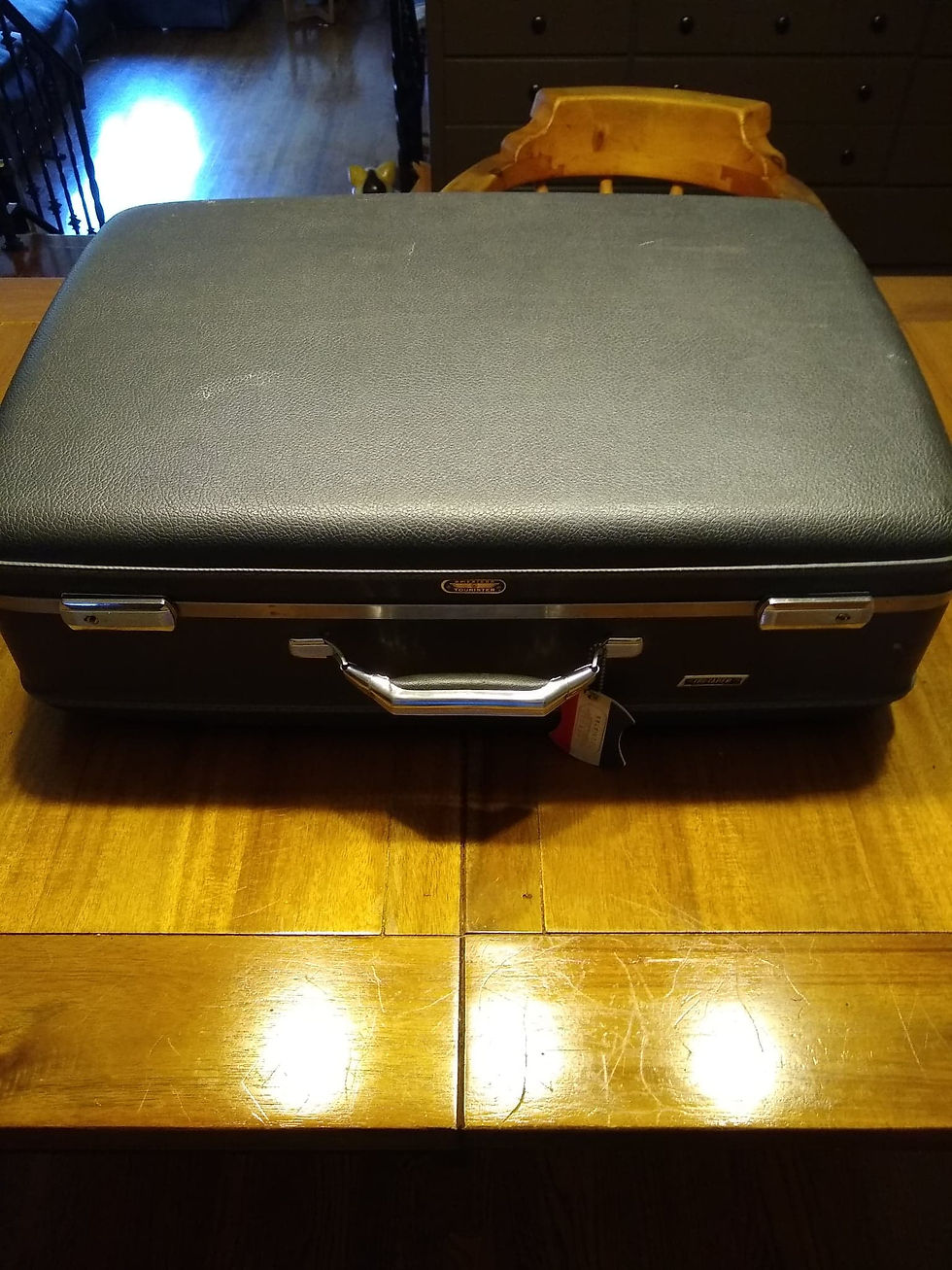 Thumbnail: 2 Antique American Tourister Suitcases