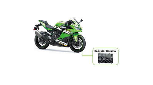Kawasaki ZX-4R Radyatör Koruma // 2023-2025 | Motobike Studio