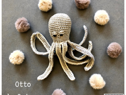 Haakpatroon Otto de Octopus van juf Sas
