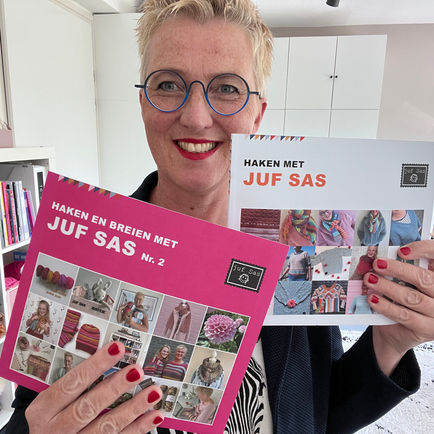 De 2 haakboeken van juf Sas nu ook verkrijgbaar als e-books