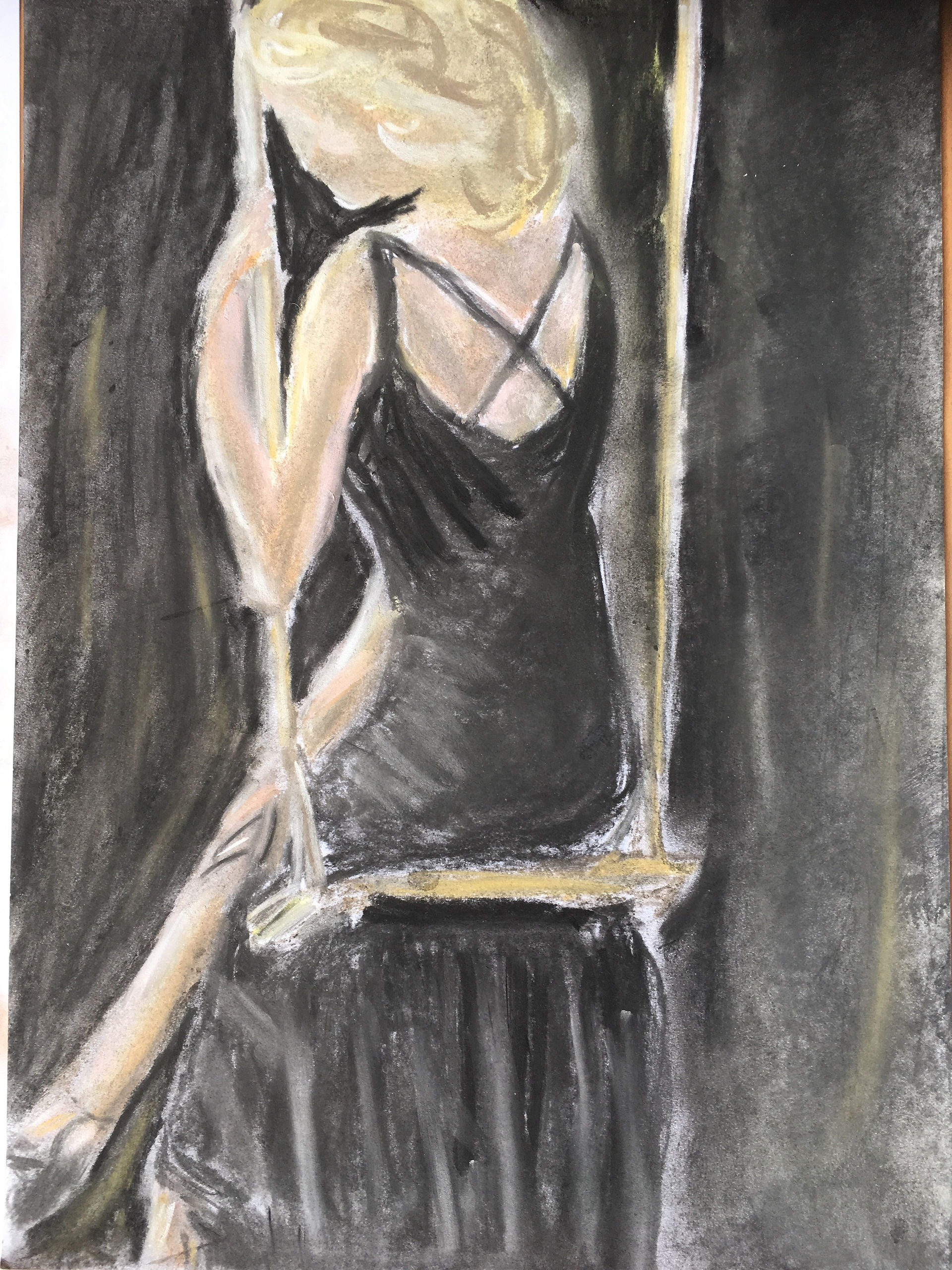 woman on a swing