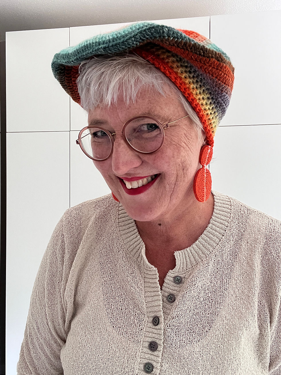 Haakpatroon baret Move van juf Sas