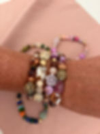 armbanden handgemaakt door juf Sas