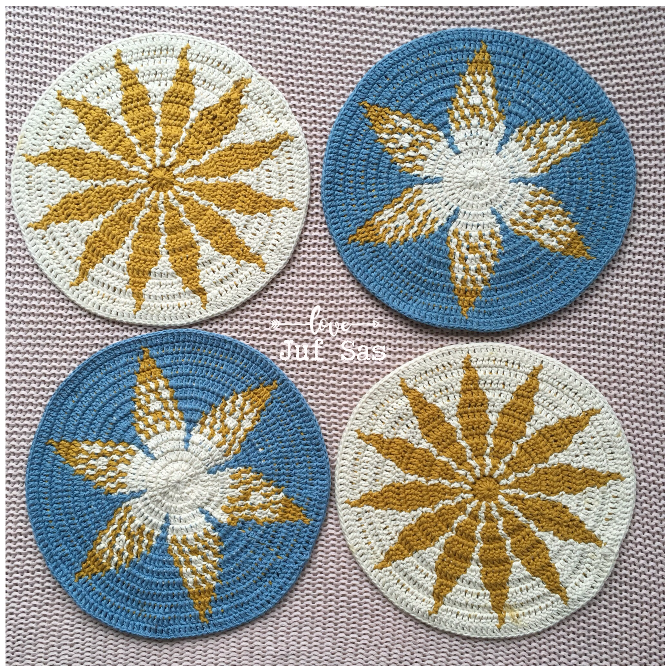 Placemat Flor en Placemat Estrella
