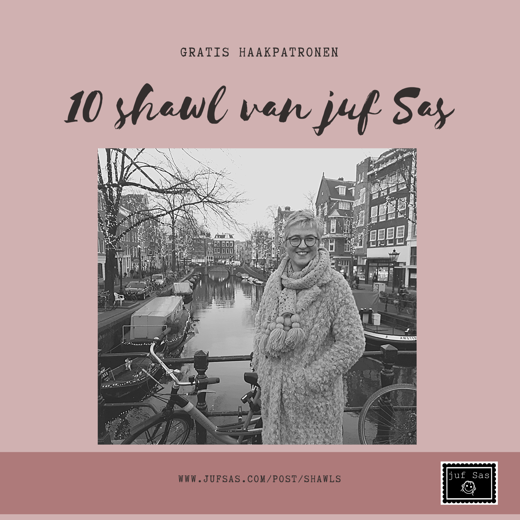 10 shawls van juf Sas