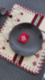 Haakpatroon ontbijtset God Jul van juf Sas