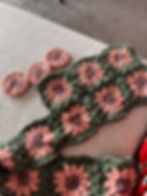 Haakpatroon granny square deken Faye